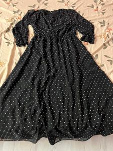 Polka Dot Maxi Dress