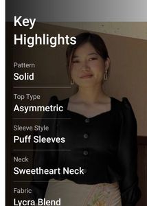 Elegant Black Button-Down Blouse
