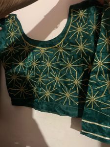 Green Lehenga