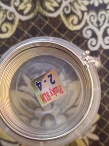Silver Tone Bangle Set