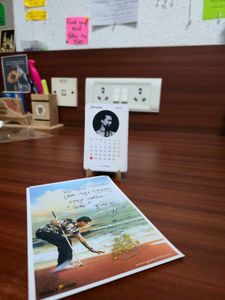 Zubeen Garg 2026 Mini Table Top Calendar