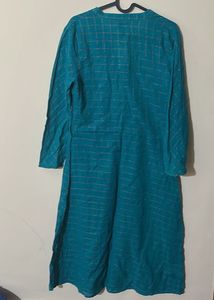 Fabindia Nagari Lattice Print Kurta