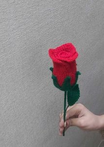 Handmade Crochet Rose