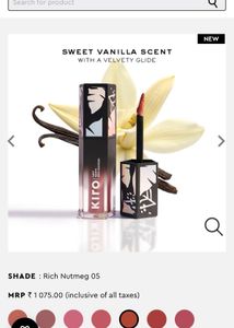 Kiro Liquid Lipstick - 05 Rich Nutmeg Shade