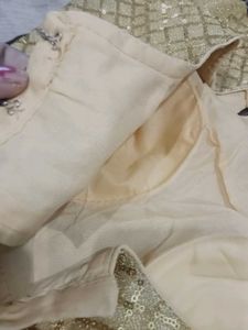 Golden Sequin Blouse