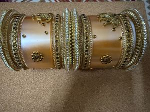 Golden Bridal Bangle Set