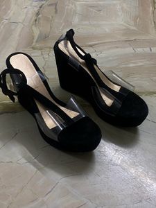 Price Drop 🎊Black Block Heels 👠New
