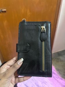 Elegant Black Leather Wallet
