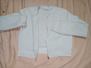 Trendy Korean Crop Sweatshirt