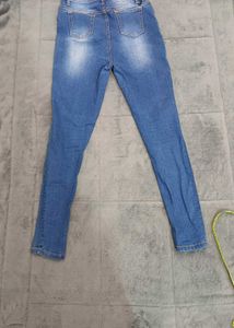 Stylish Blue Denim Jeans 28 to 30 fit