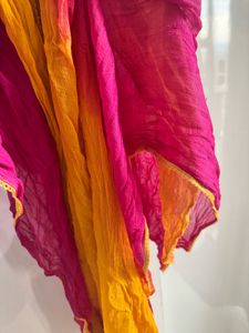 Tie-Dye Crinkled Dupatta
