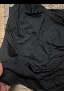 Black Sweatheart Neckline Tank