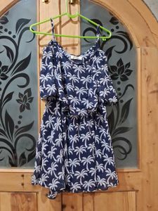 Floral Print Mini Dress