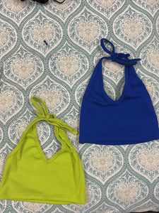 Combo Of 2 Halter Tank Tops
