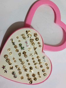 Stud Earring Set 36 pair
