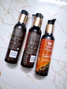 Bajaj Pure Castor Oil 3 Pack