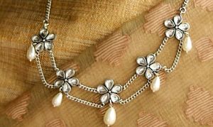 Pearl And Silver Necklace