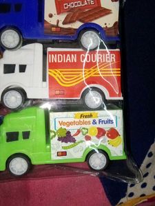 Lumo Highway Truck Toy Set Of Six