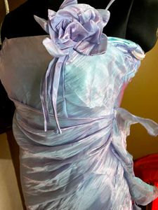Lolita Aqua Mermaid Kawali Y2k Ruffle Dress