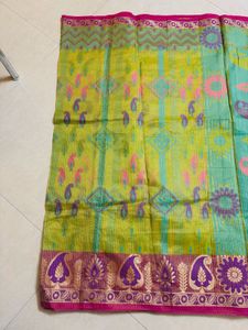 Printed kota Saree
