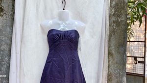 I. Elegant Navy Evening Dress