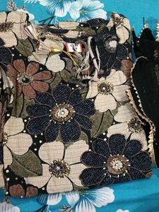 Beautiful Flowers Print And Cut Dana Hand Work