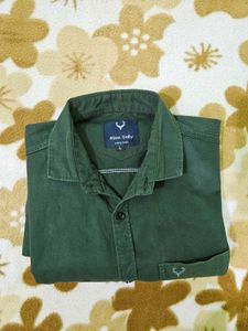 Allen Solly Green Shirt