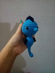 Crochet Seahorse Plush
