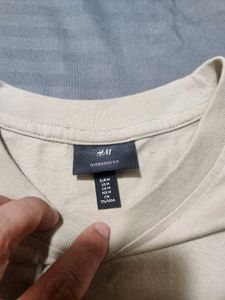 H&amp;M Oversized Mens Tshirt