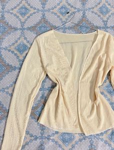 Butter Yellow Cardigan