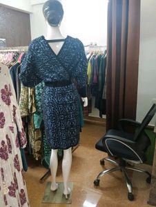 Stylish Winter Patterned Dress