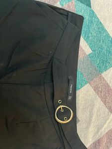 Black Madame Brand Trouser