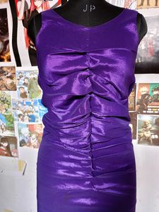 Purple Bodycon Dress
