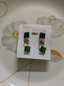 🆕 Earring Set - 3 Pairs