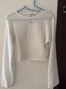 Crochet Knit Crop Top