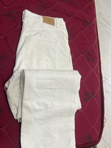 Ripped White Jeans