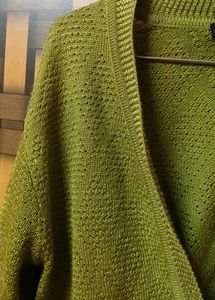 Green Knit Sweater