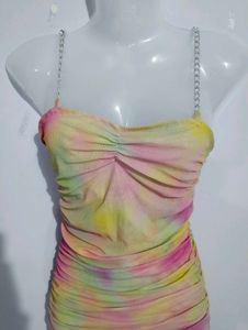 DAMN SEXY MUKTI COLOURED BODYCON