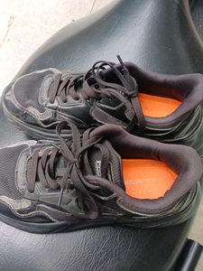 Black Athletic shoesof Brand REDTAPE