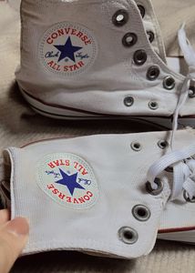 White Converse All Stars