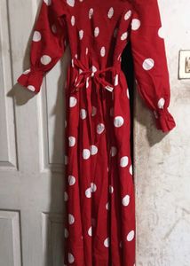 Red Polka Dot Dress