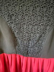 Black N Red Dress
