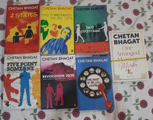 Chetan bhagat book set, any one for 100