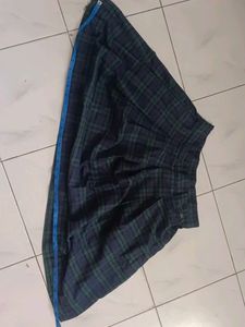 Plaid Pleated Skirt, uniform skirt