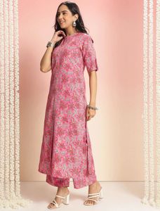 Co-ord set Top With Plazzo