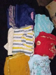 Stitch Combo 3xl  6 Heavy Suits Women Festival
