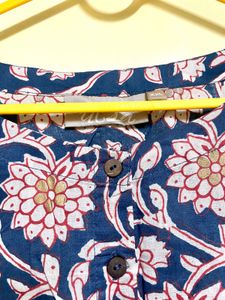 Floral Print Kurta