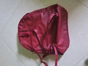 Maroon Backpack