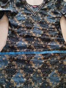 Kurti Pant with Dupatta Set