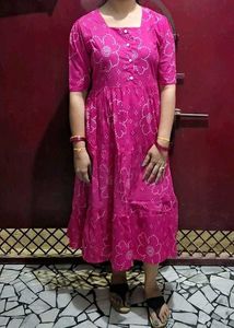 Brand New Premium Soft Pure Cotton Middy Gown
